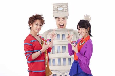 「Fit's」の新CM「裏切り果実」編に出演する（左から）佐藤健、渡辺直美、佐々木希。