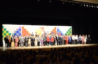 「第44回 漫才大会」夜の部の模様。