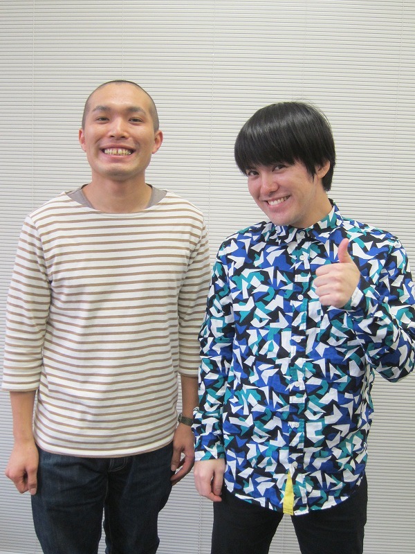 DVD「ラブレターズ単独ライブ LOVE LETTERZ MADE『YOU SPIN ME ROUND』＆ベストネタセレクション」を発売したラブレターズ。