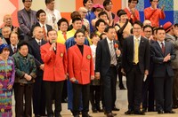 「第44回 漫才大会」夜の部オープニング。