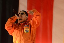 会場を盛り上げるデブ旦那（ダイノジ大地）。