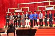 「THE MANZAI 2013」組み合わせ挑戦会の様子。