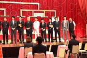 「THE MANZAI 2013」組み合わせ挑戦会の様子。