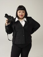 プラチナイト木曜ドラマ「慰謝料弁護士～あなたの涙、お金に変えましょう～」出演の渡辺直美。(c)ytv