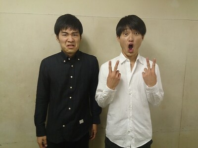 よしもと幕張イオンモール劇場「爆！ハリ」金曜レギュラーのジャルジャル。