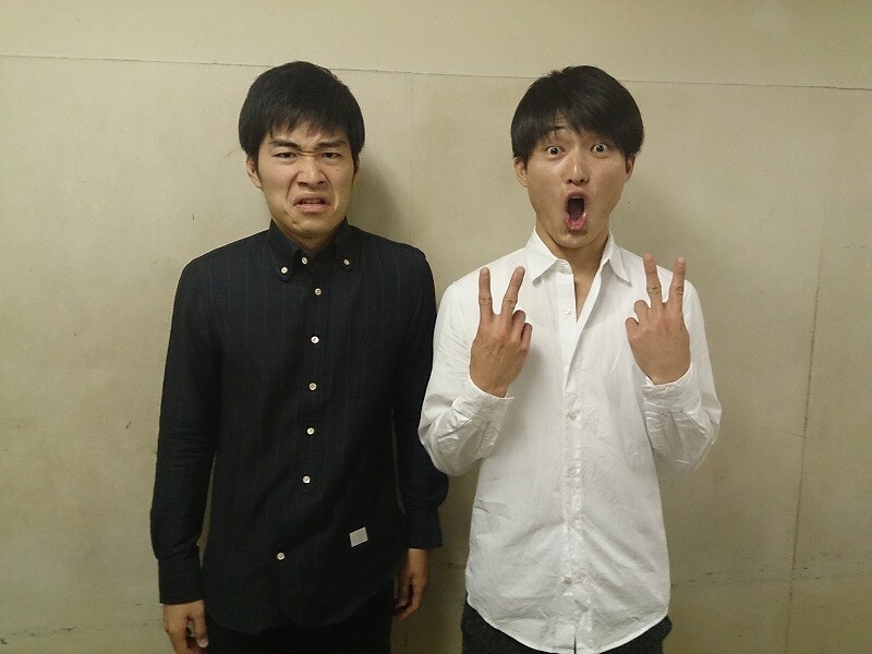 よしもと幕張イオンモール劇場「爆！ハリ」金曜レギュラーのジャルジャル。