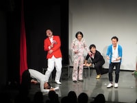 突然、ドラマ「あい、とぅいまてん」を演じ始めた神宮寺しし丸。