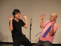 篠宮と上木のただ激しく動くだけの根性漫才。