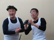 くまだの小道具でコラボギャグ。