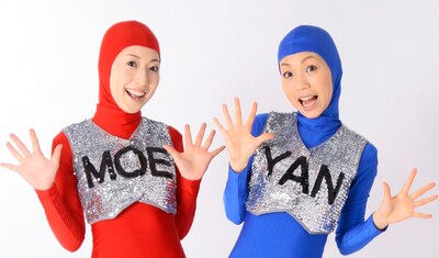 写真はモエヤン。右が引退する久保いろは、左が池辺愛。