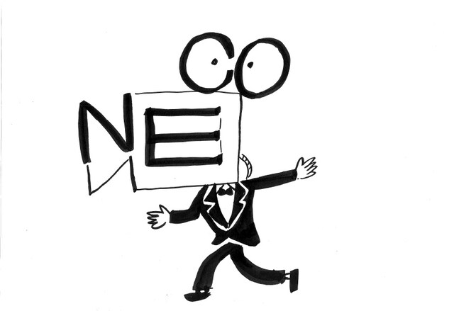 鉄拳が考案したチャンネルNECOのキャラクター。