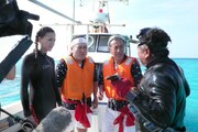 「高田純次・ザキヤマ・土屋アンナのテキトー旅 in 南の島」(c)CTV