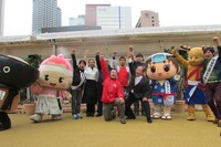 「東北わくわくマルシェ」初日の様子。