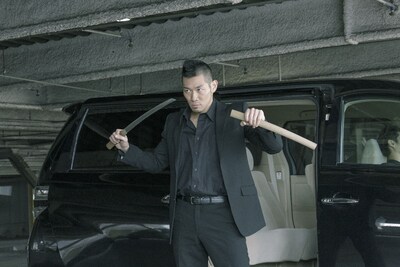 品川ヒロシ監督映画「サンブンノイチ」（配給：KADOKAWA）に出演するレイザーラモンHG。（c）2014「サンブンノイチ」製作委員会