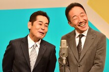 トリを務めた中田カウス・ボタン。アドリブを連発して脱線を重ねた。