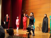 ヒーローショーの様子。