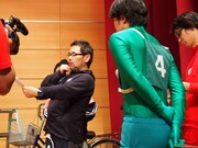 ヒーローショーの様子。