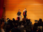 トークショーの様子。