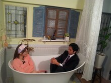 チュートリアル徳井と下田美咲。