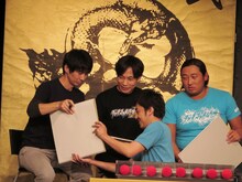 ブレーンマッチに出場したロバート山本率いるロバート秋山、インパルス板倉、キングオブコメディ高橋。