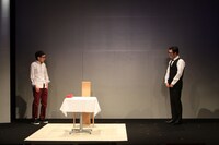 シソンヌコントライブ「une」ゲネプロの様子。