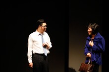 シソンヌコントライブ「une」ゲネプロの様子。