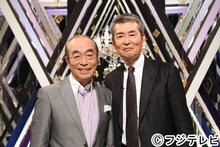 「中居のかけ算」に出演する志村けん、渡哲也（左から）。(c)フジテレビ
