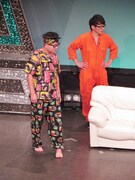 レゲエキャラのチョコレートプラネット松尾。