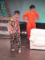 レゲエキャラのチョコレートプラネット松尾。