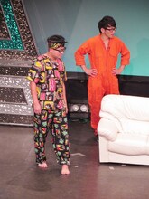 レゲエキャラのチョコレートプラネット松尾。