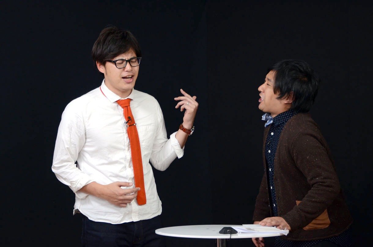 今後バラエティでの活躍の場を増やすため、アドバイスに従って平子が歌い、酒井がキレる。