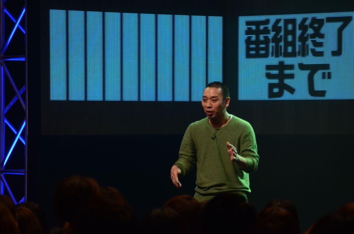 時限漫談に挑戦中の千鳥・大悟。