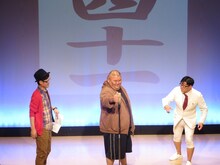 飛び入り参加した安田大サーカス・HIRO。