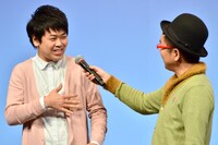 ジューシーズ松橋（左）と、パンクブーブー黒瀬（右）。