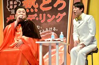 マツコ・デラックス（左）とダンディ坂野（右）。