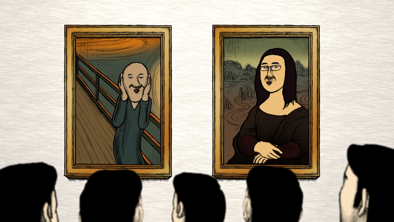 「美術館ミステリー」(c)ぴったらず