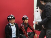 フライヤー撮影時の様子。