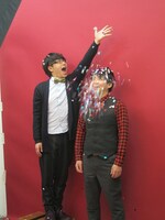 フライヤー撮影時の様子。