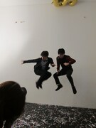 フライヤー撮影時の様子。