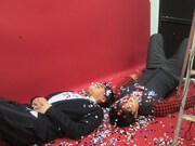 フライヤー撮影時の様子。