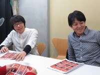 写真チェック時の様子。