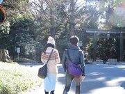 道中はお笑いの話で盛り上がった2人。