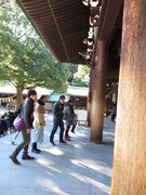 2014年の願いごとを込めて参拝へ。