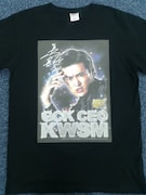 川島社長が独断で作った3800円のTシャツ(非売品)。