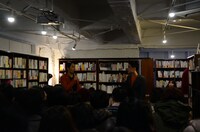 トークライブ「人間前夜」の様子。