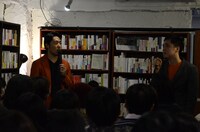 トークライブ「人間前夜」の様子。