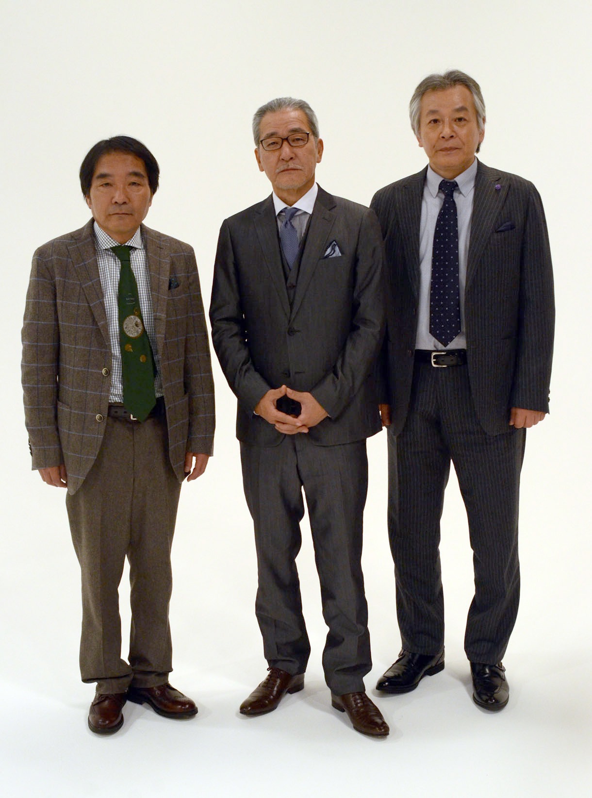シティボーイズ。（左から）きたろう、大竹まこと、斉木しげる。
