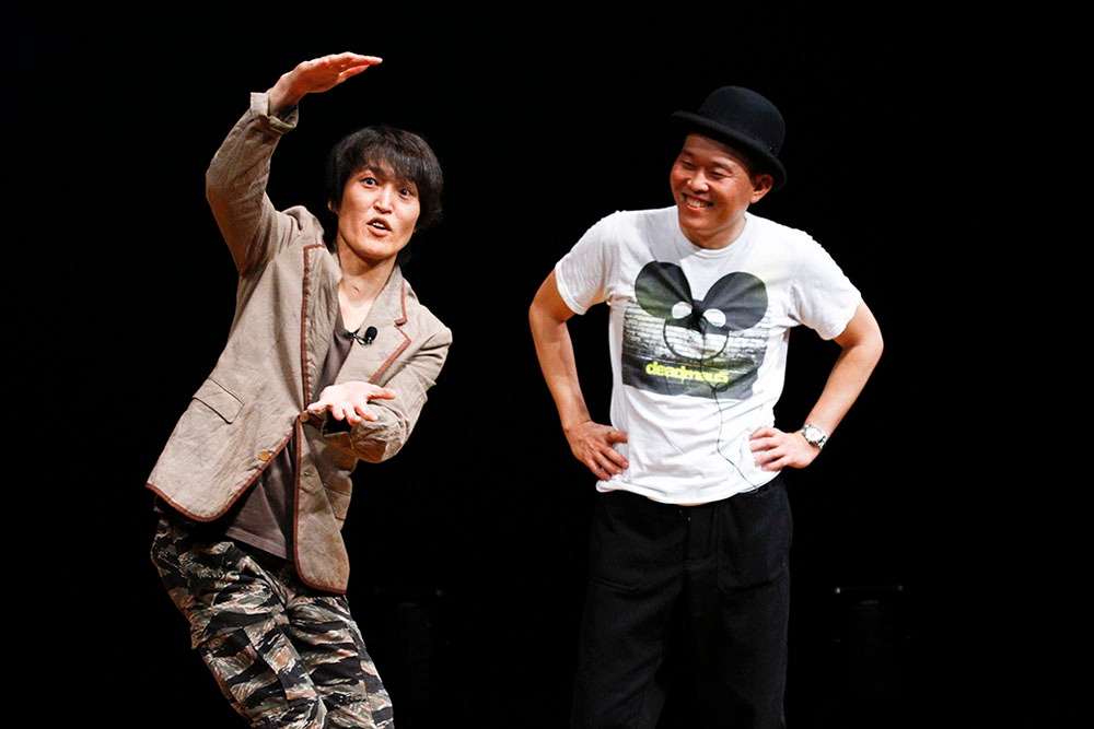 DVD「チハラトーク#9」のワンシーン。(c)2014吉本興業