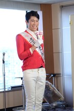 辻元清美に扮するキャベツ確認中しまぞう。