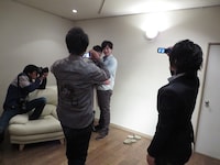 自ら撮影を買って出る井本。